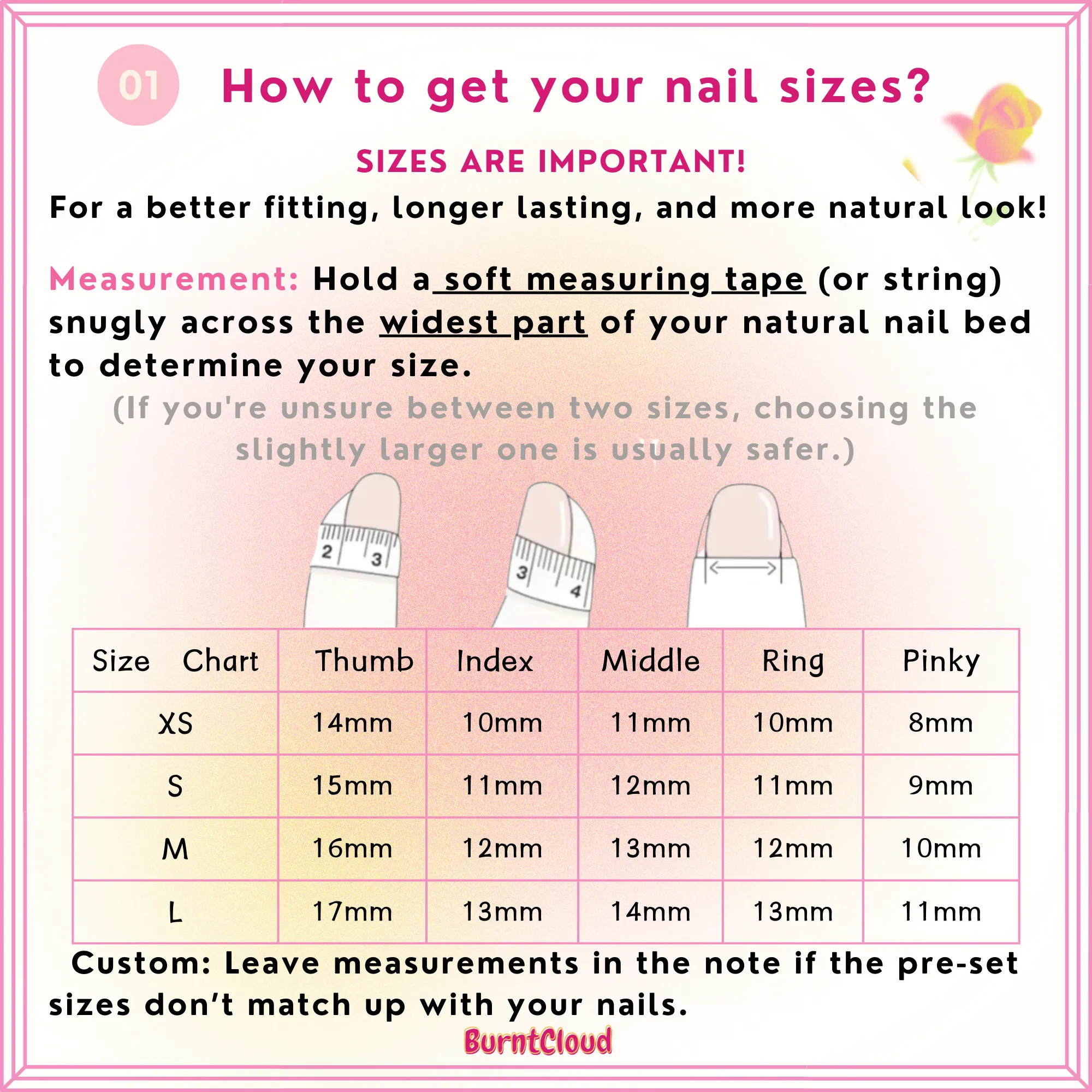 03 "They Are Real" Hot Ins 2D Comic Book Rainbow Custom Press on Nails