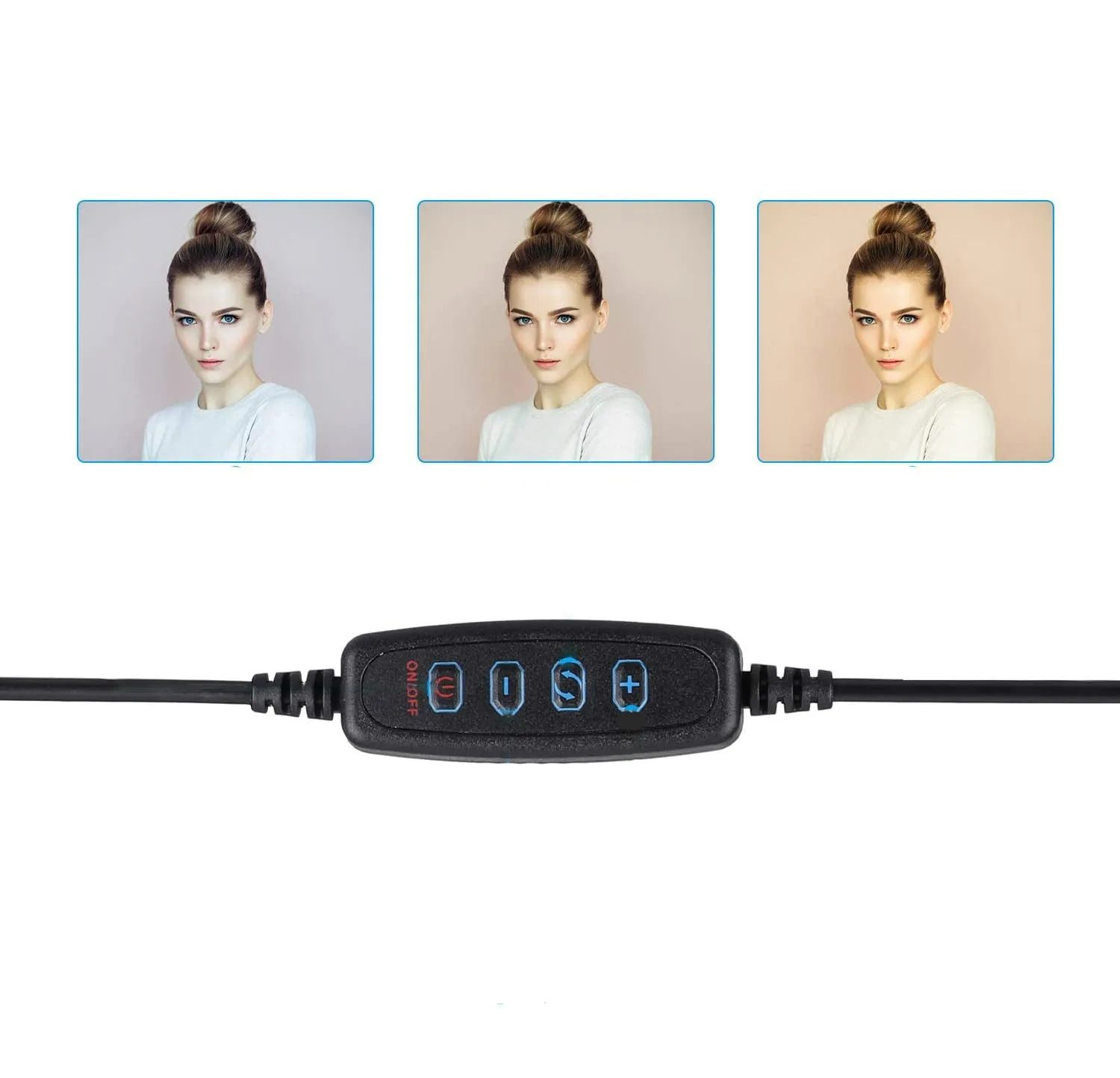 10 LED Ring Light Lamp Selfie Tripod Stand