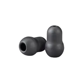 10Pcs Super Soft Earbud Eartips Earpieces Replacement for Littmann Stethoscope Silicone Black