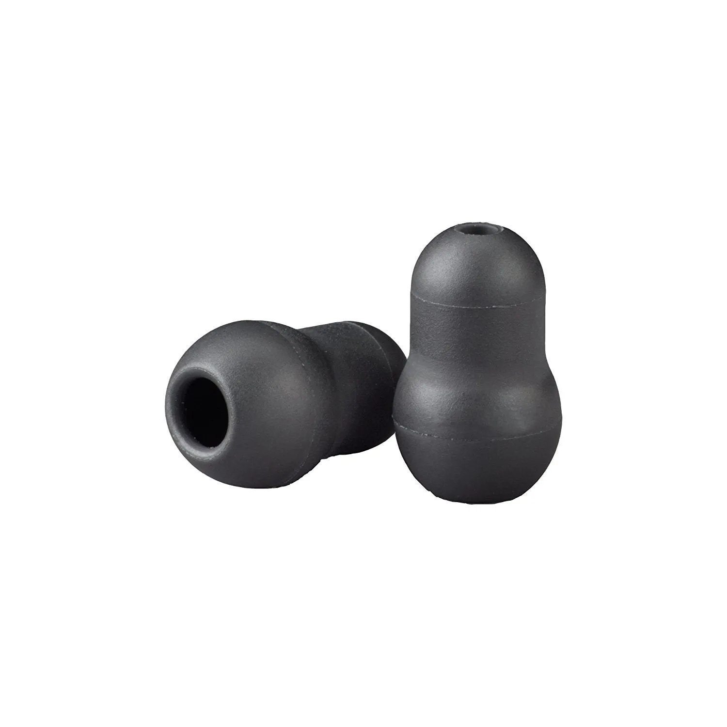 10Pcs Super Soft Earbud Eartips Earpieces Replacement for Littmann Stethoscope Silicone Black