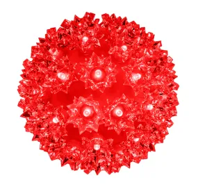 10" Red LED Sphere with 1/5 Strobe