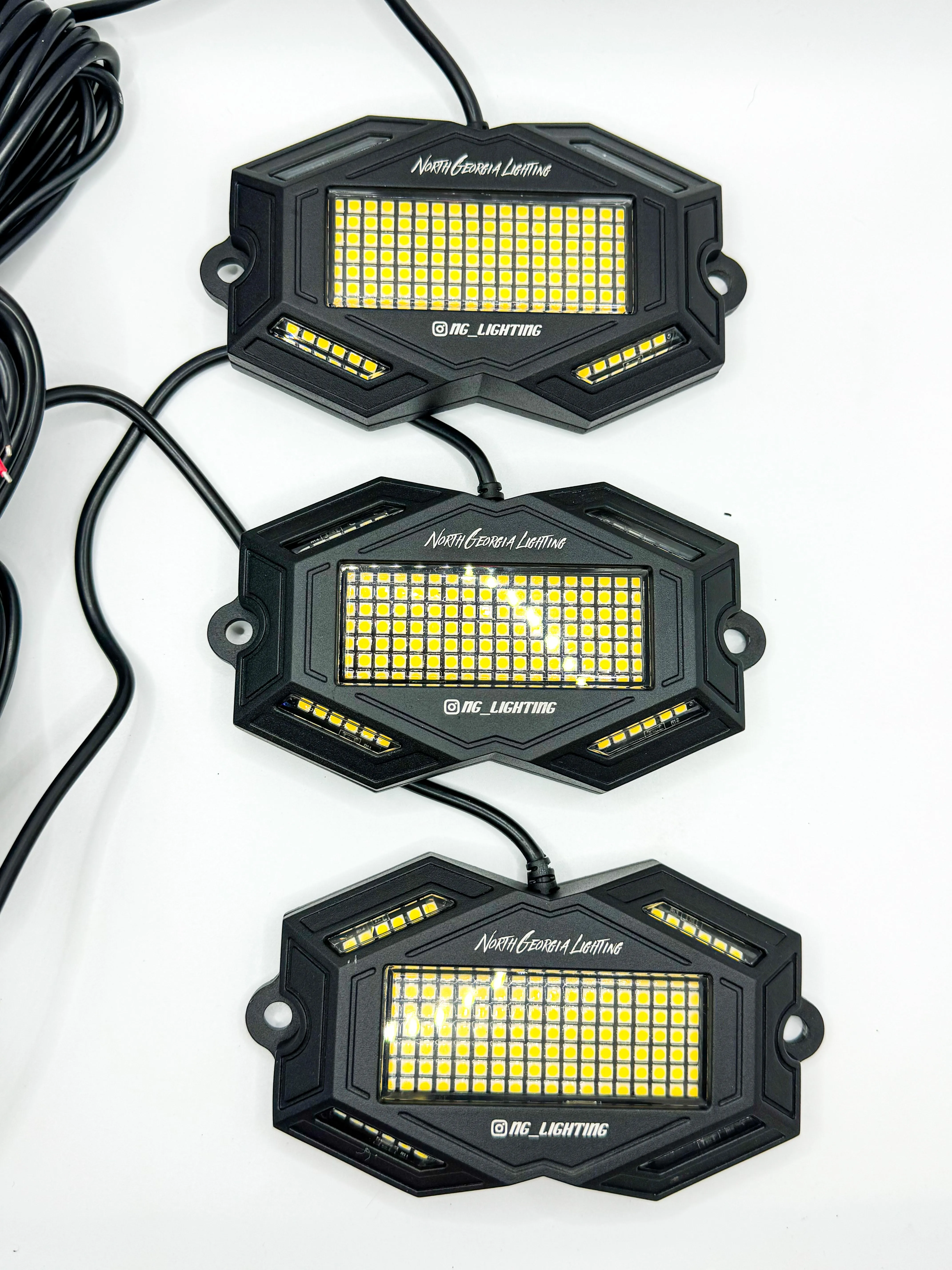 150 LED Pure White Rock Lights