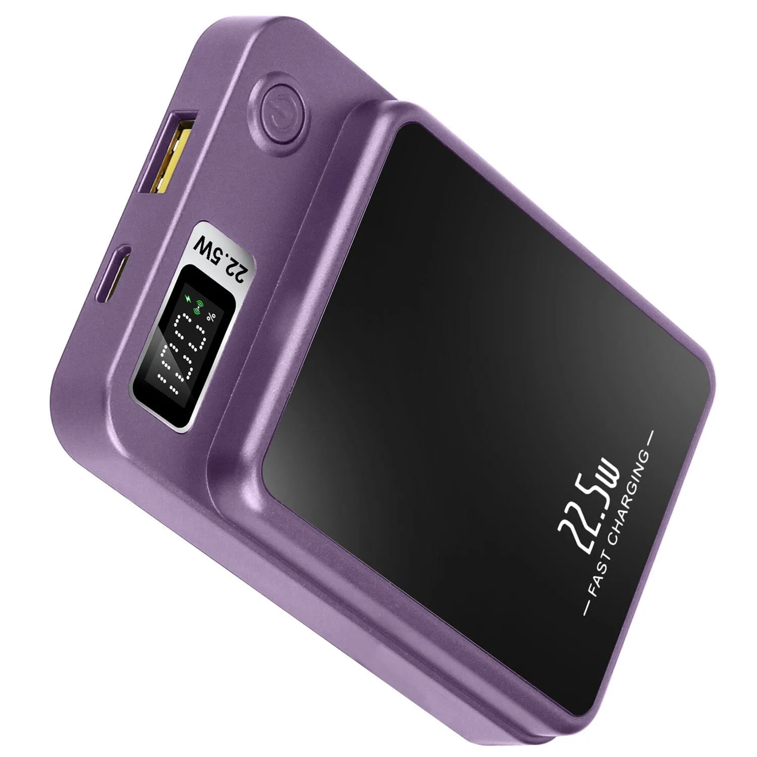 2-in-1 Magnetic Wireless Power Bank 10000mAh PD20W Fast Charger Mag Safe