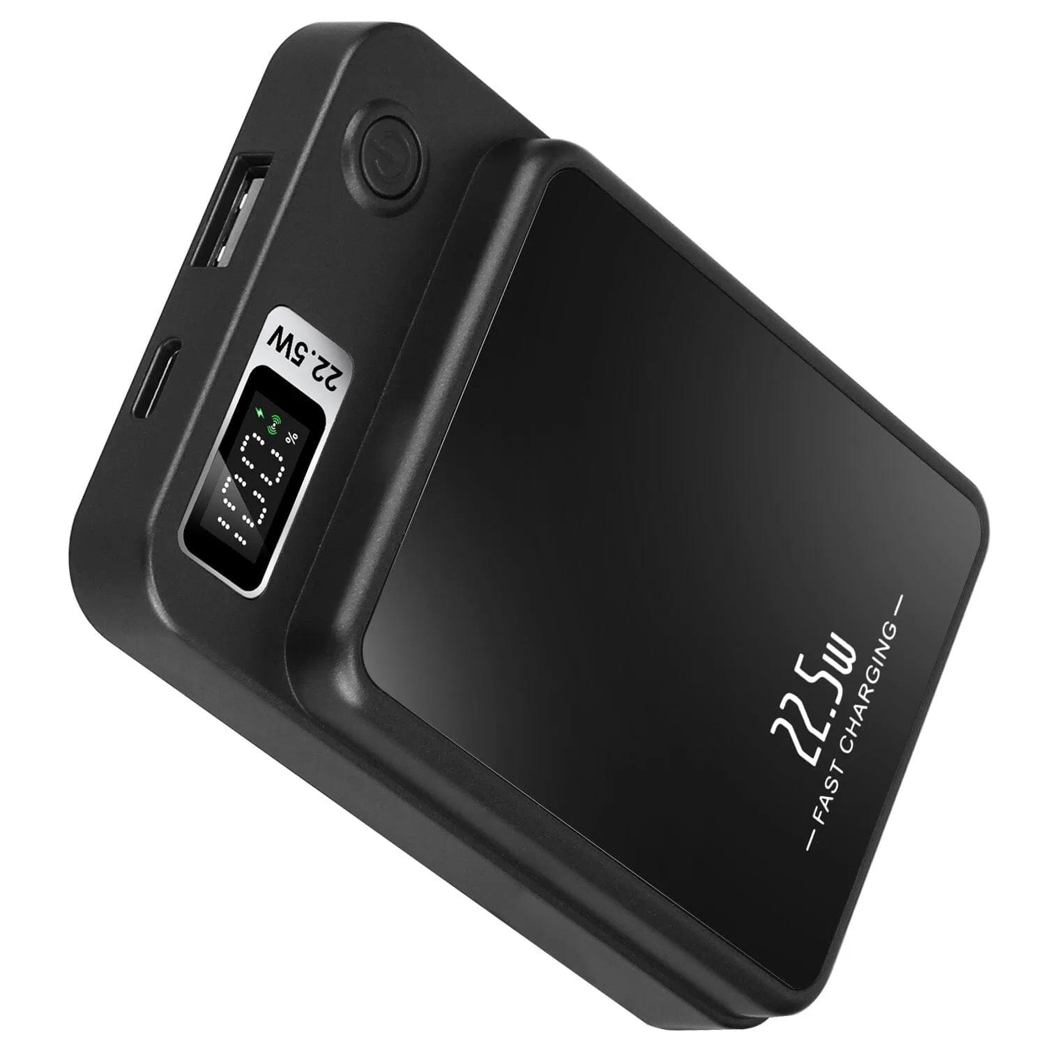 2-in-1 Magnetic Wireless Power Bank 10000mAh PD20W Fast Charger Mag Safe