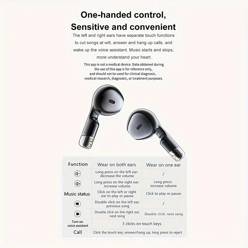 2-in-1 Smart Watch   Earbuds - Silicone Stainless Steel