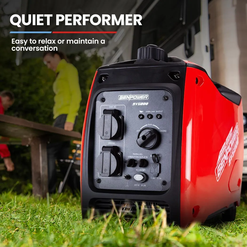 2 x 2200W Portable Power Generators, Parallel Kit - GenPower