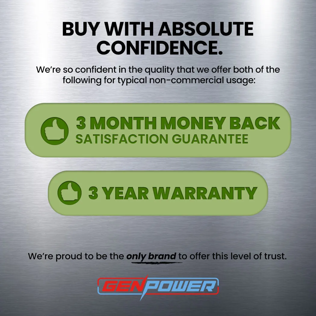 2 x 2200W Portable Power Generators, Parallel Kit - GenPower