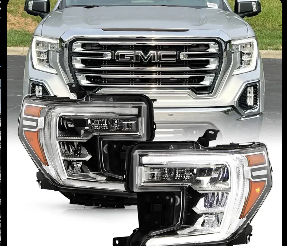 2019-2021 GMC Sierra 1500 w/o LED Signal DRL