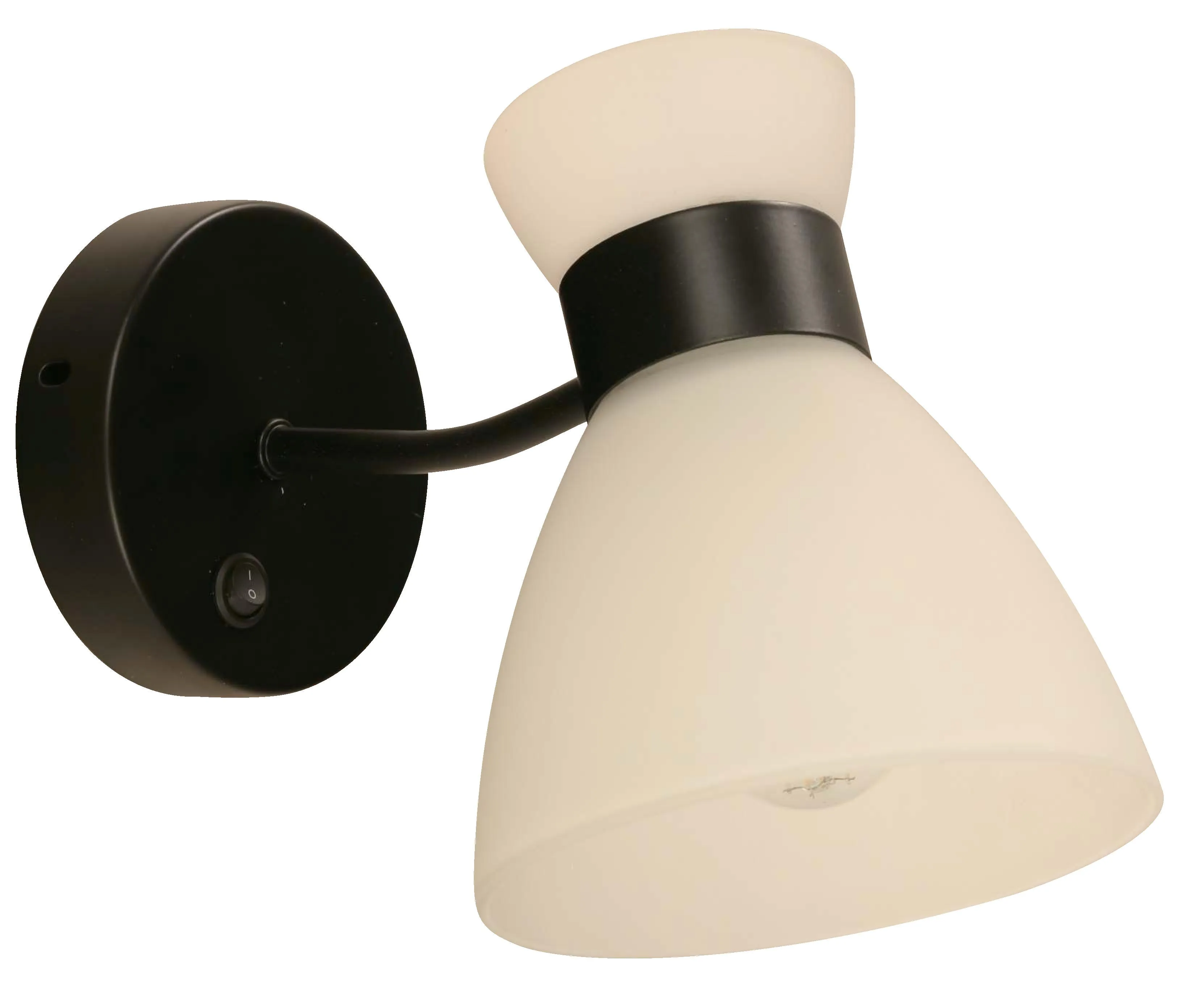 23942 Wall Light in Matt Black