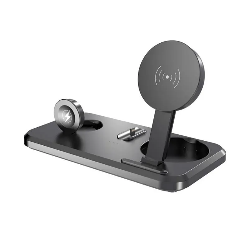 3-In-1 Foldable Wireless Charging Station -Uv06