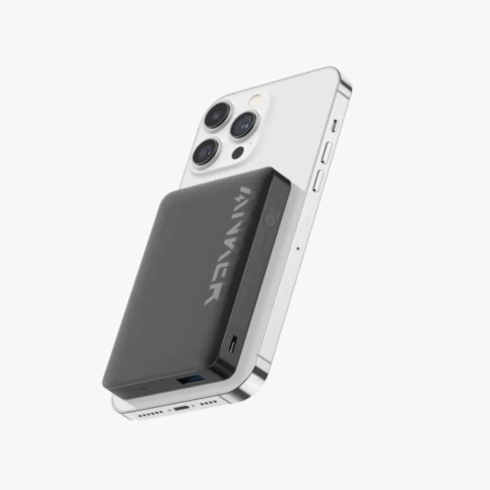 334 Magnetic Battery 10000mAh Powerbank - Black
