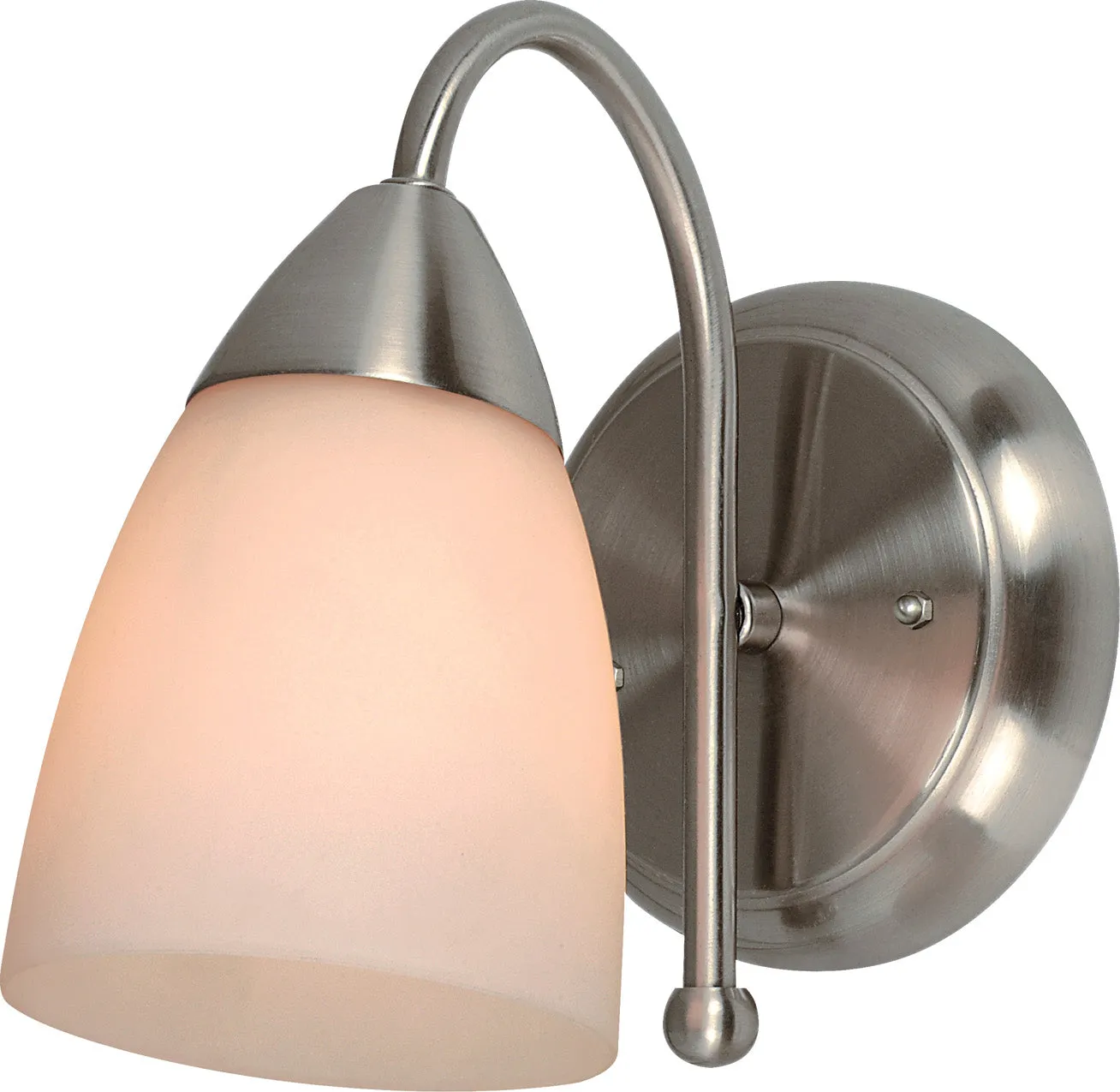 4329 Wall Light in Satin Nickel