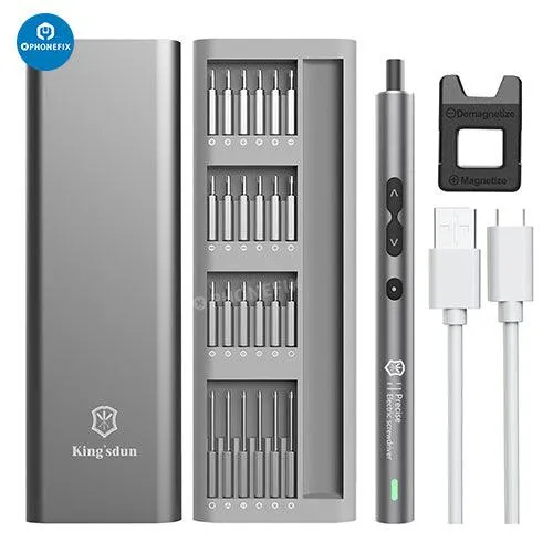 62 In 1 Electric Precision Screwdriver Set Phone PC Repair DIY Toolkit