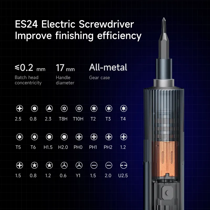 62 In 1 Electric Precision Screwdriver Set Phone PC Repair DIY Toolkit