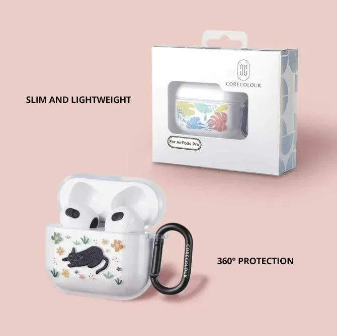 A Purr-fect Day Black Cat AirPods Pro Case