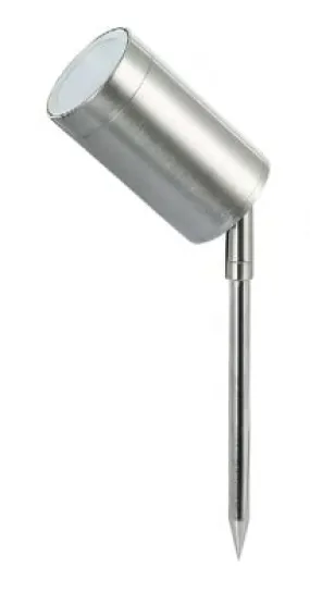 A1118 Outdoor Spotlight in Satin Nickel