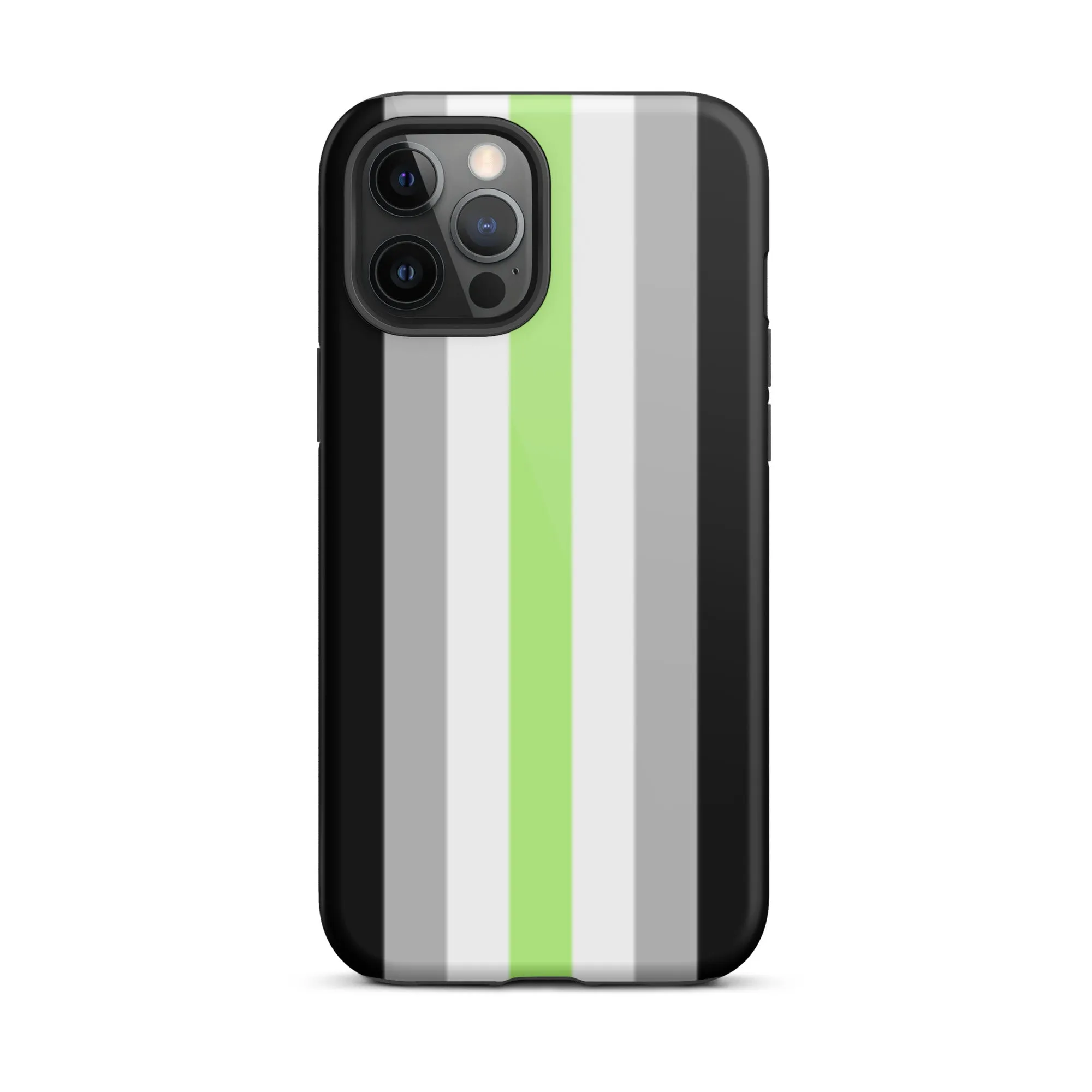 Agender Flag Tough iPhone Case