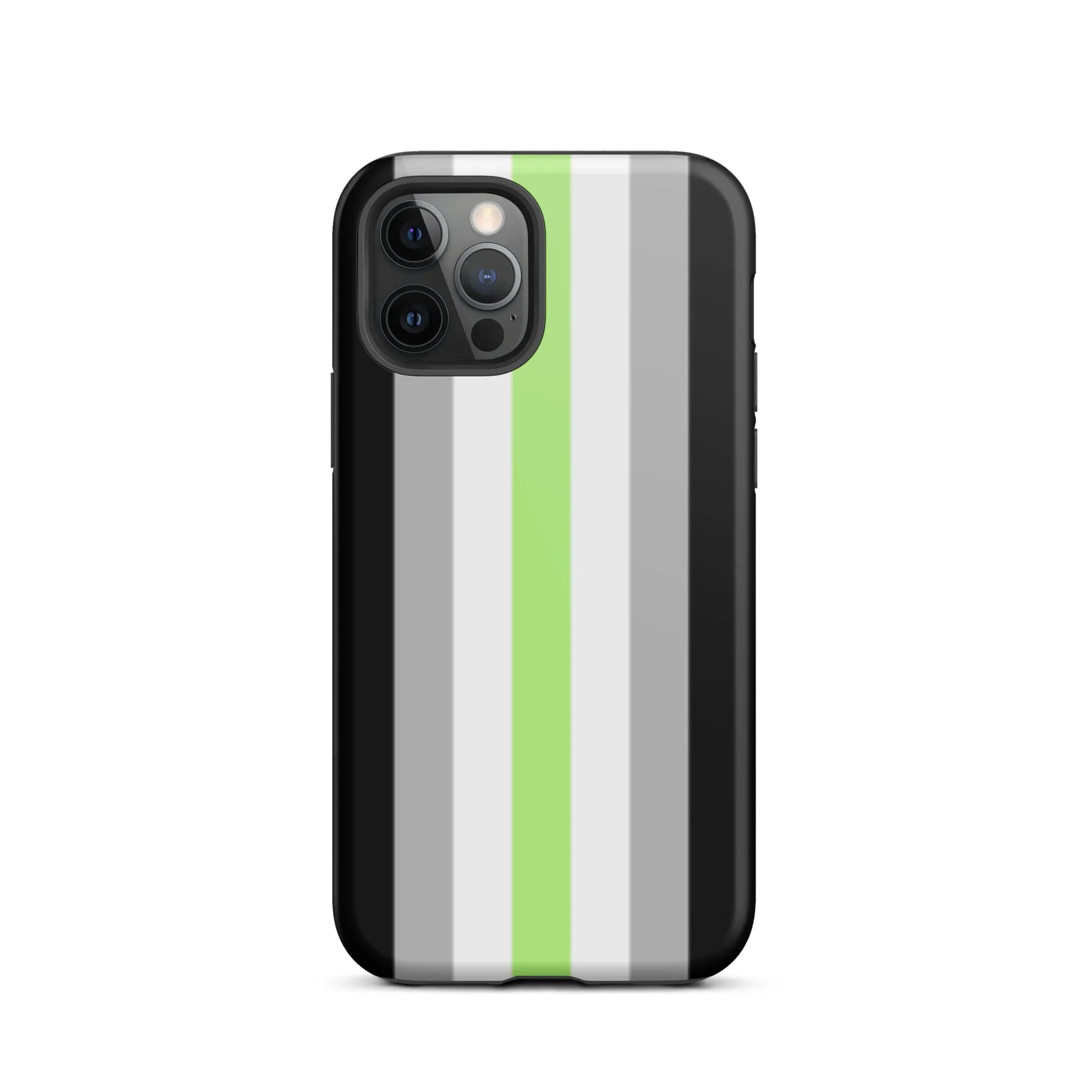 Agender Flag Tough iPhone Case