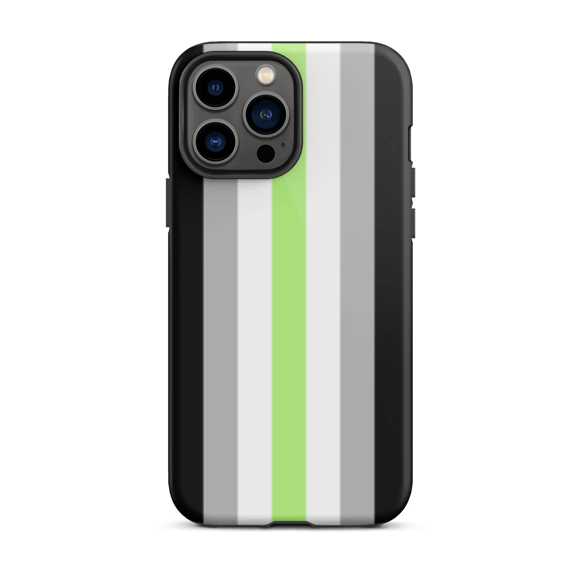 Agender Flag Tough iPhone Case