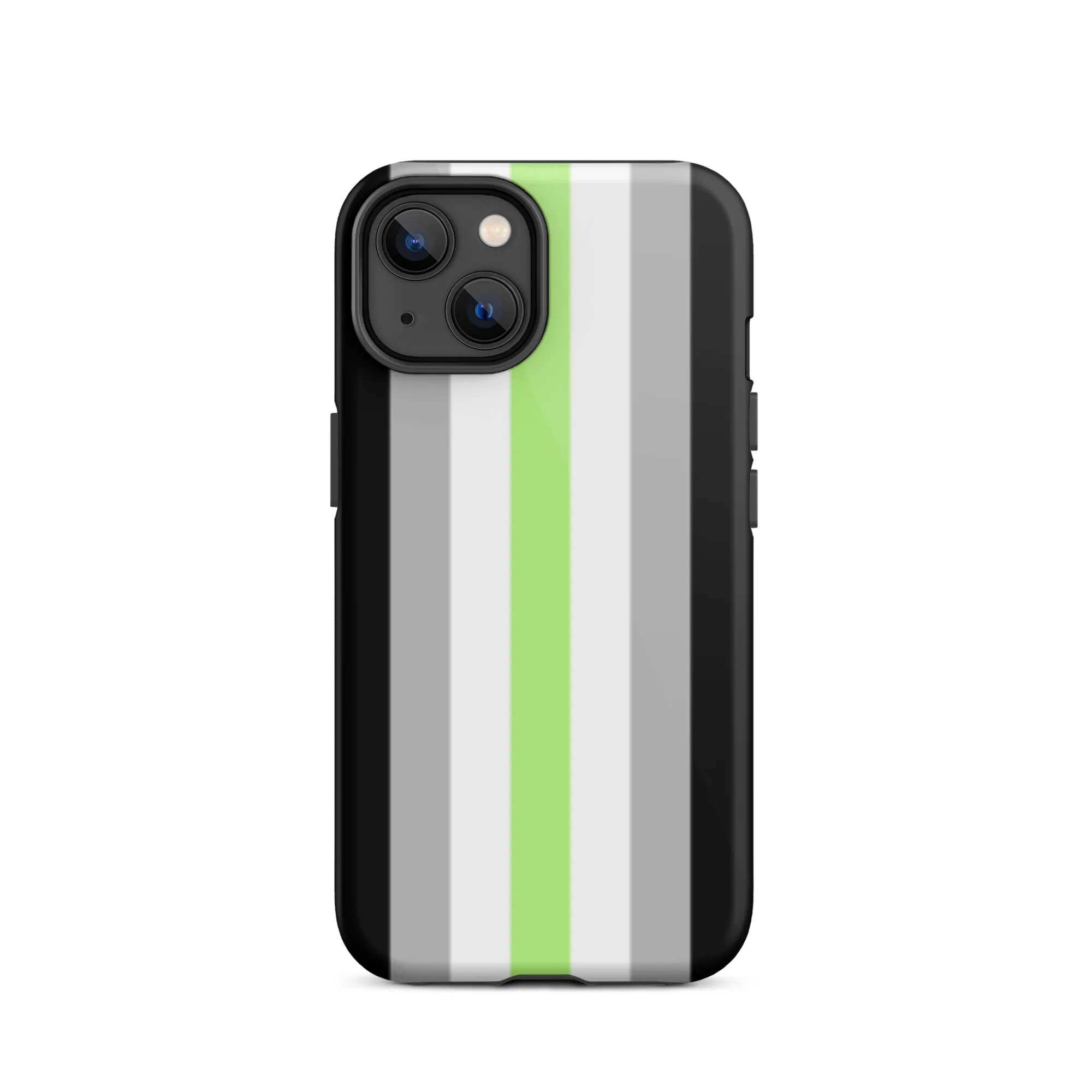 Agender Flag Tough iPhone Case
