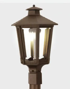 AGLW - The Cosmopolitan Post Mount Gas Light - 1600H