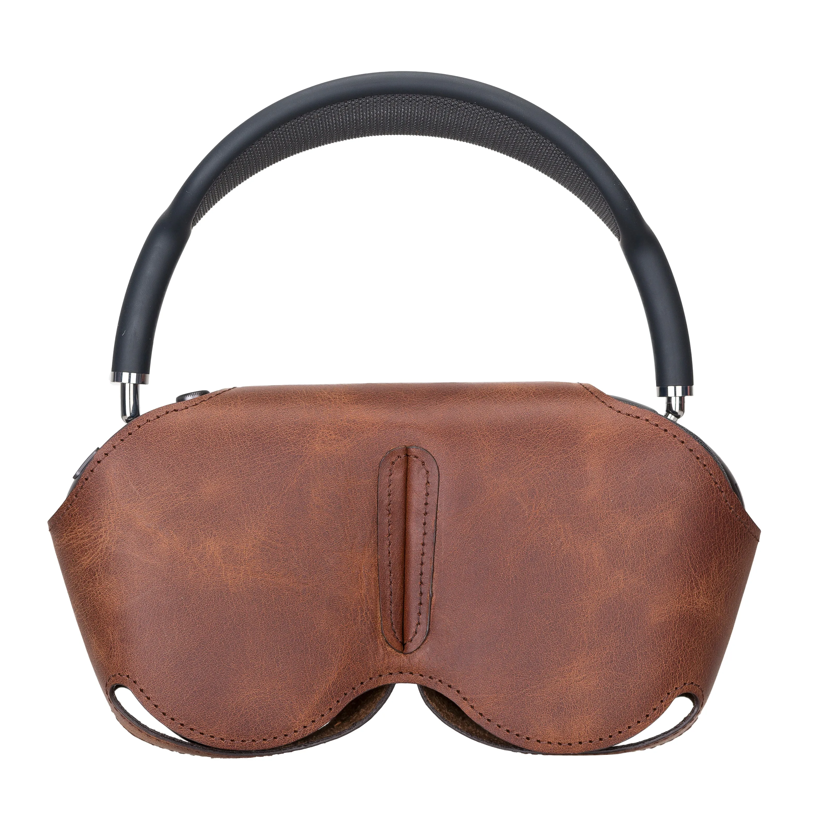 Airpods Max Brown Leather Case