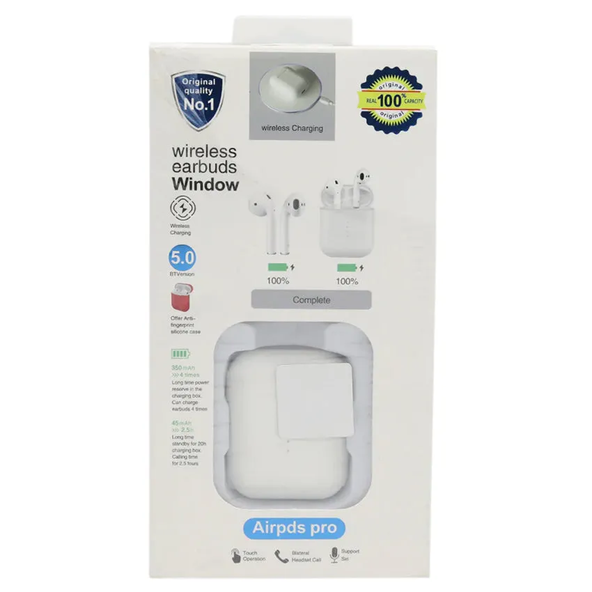 Airpods Pro Wireless Earbuds 5.0 - White