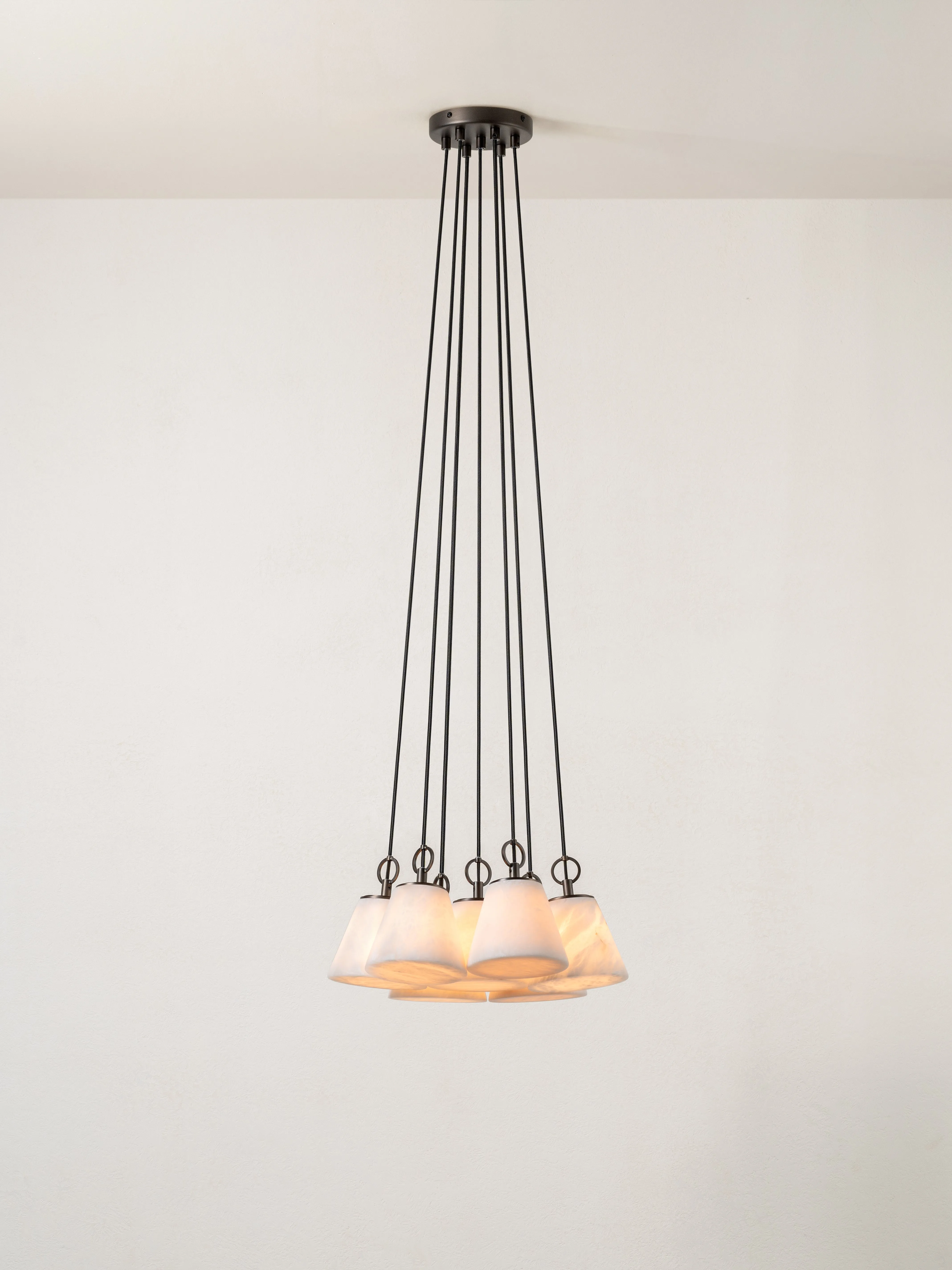 Alba 7 light pendant
