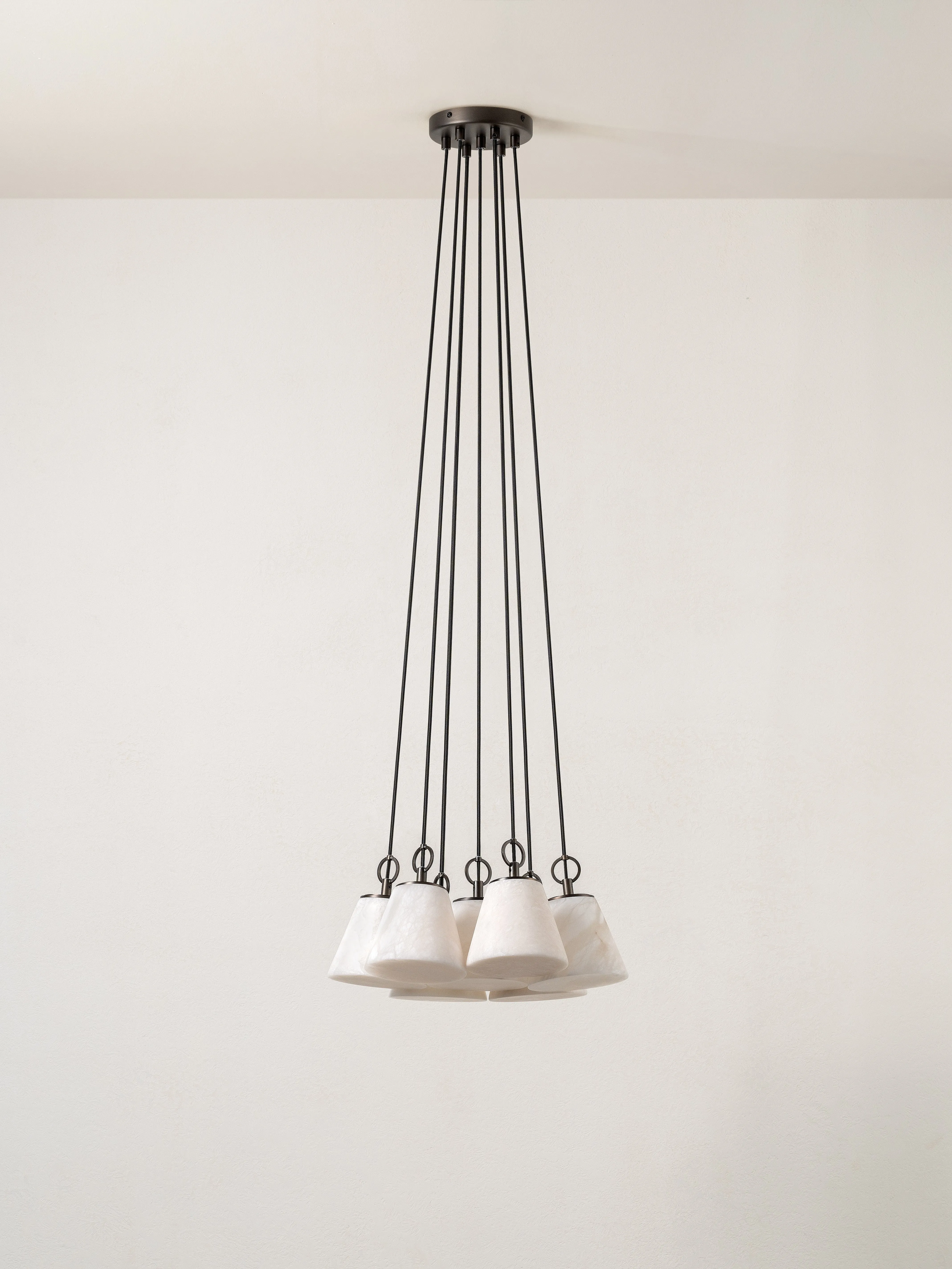 Alba 7 light pendant