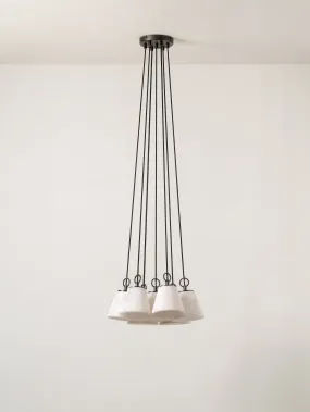 Alba 7 light pendant