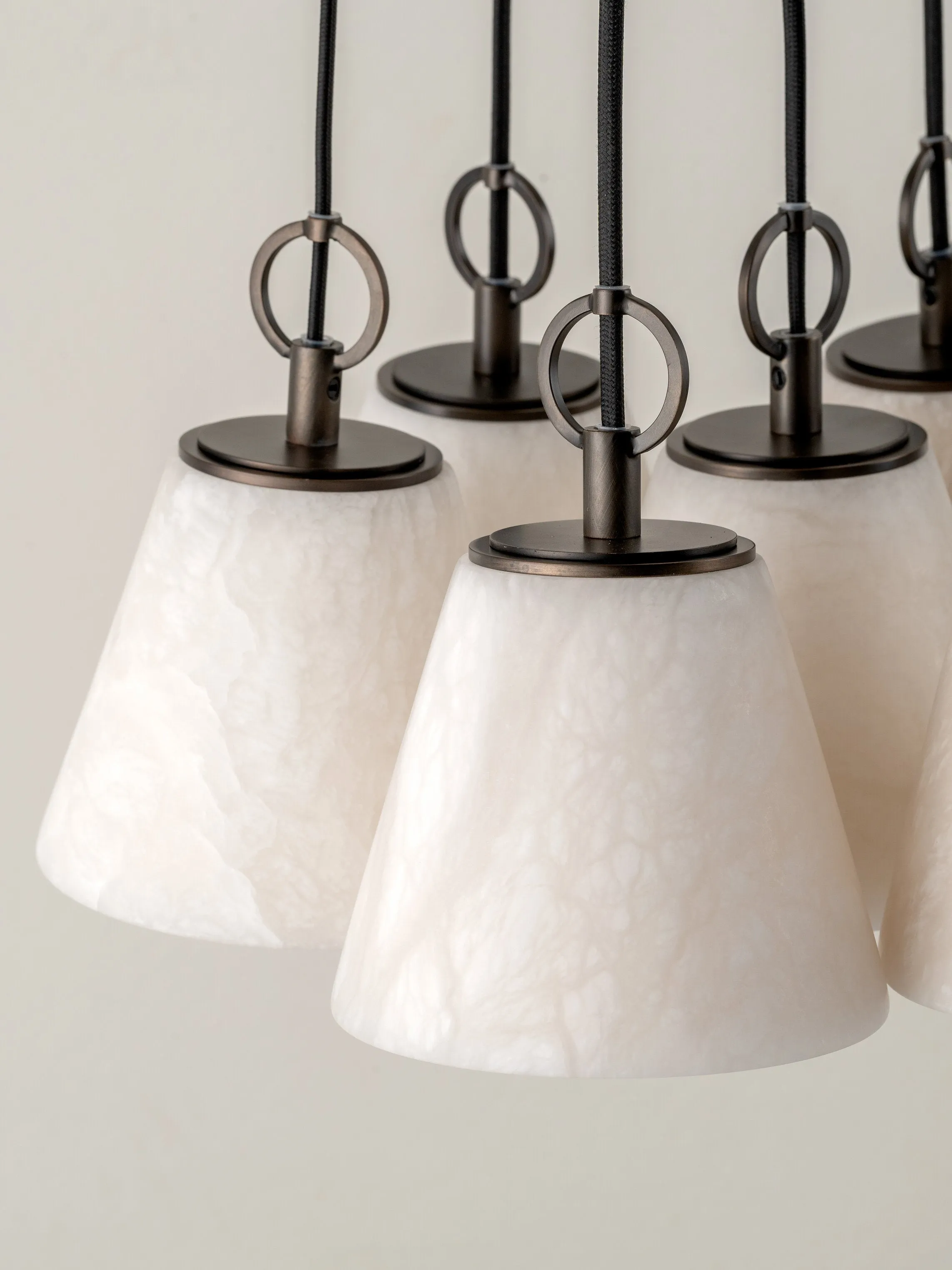 Alba 7 light pendant