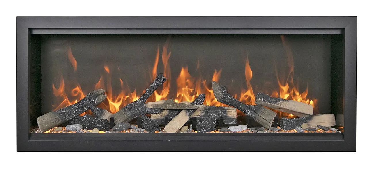Amantii 74” Bespoke Symmetry Extra Tall 5000 BTU Electric Fireplace