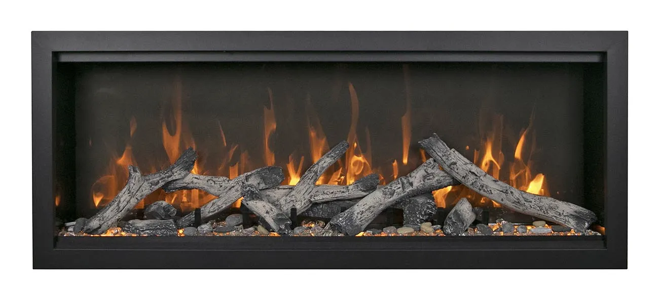 Amantii 74” Bespoke Symmetry Extra Tall 5000 BTU Electric Fireplace