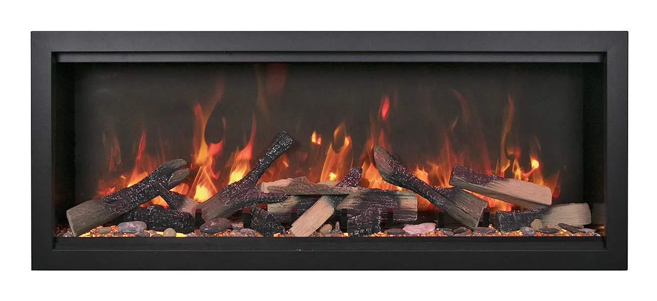 Amantii 74” Bespoke Symmetry Extra Tall 5000 BTU Electric Fireplace