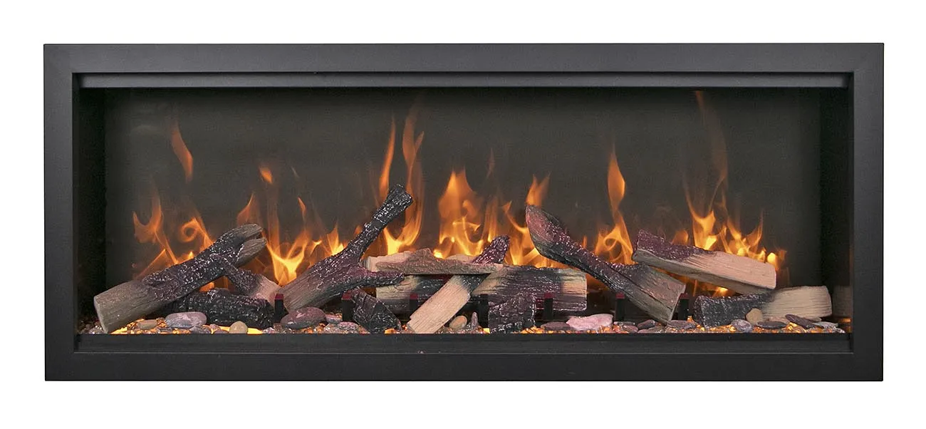 Amantii 74” Bespoke Symmetry Extra Tall 5000 BTU Electric Fireplace