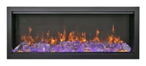 Amantii 74” Bespoke Symmetry Extra Tall 5000 BTU Electric Fireplace