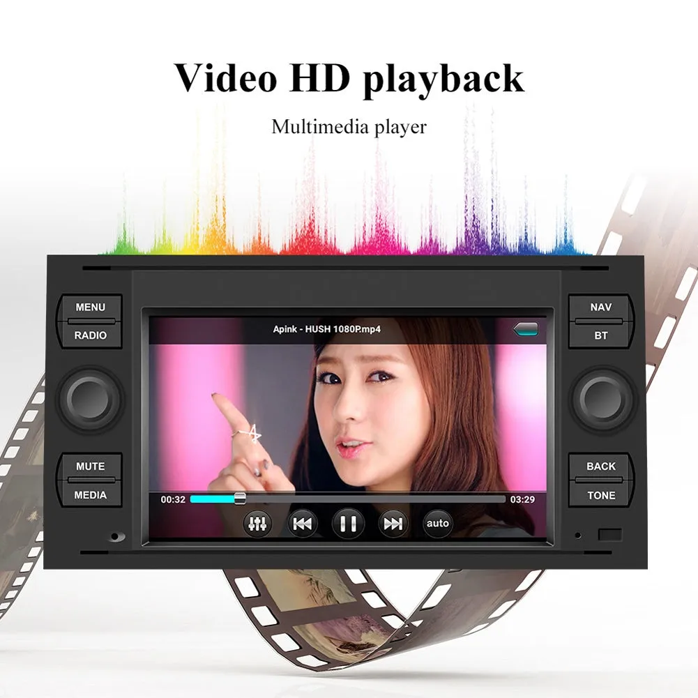 Android 8.1 Car Radio 7-inch Large-screen Bluetooth GPS