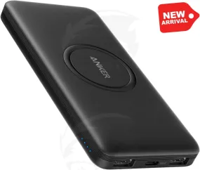 Anker Wireless Power Bank, PowerCore 10,000mAh Portable Charger with USB-C