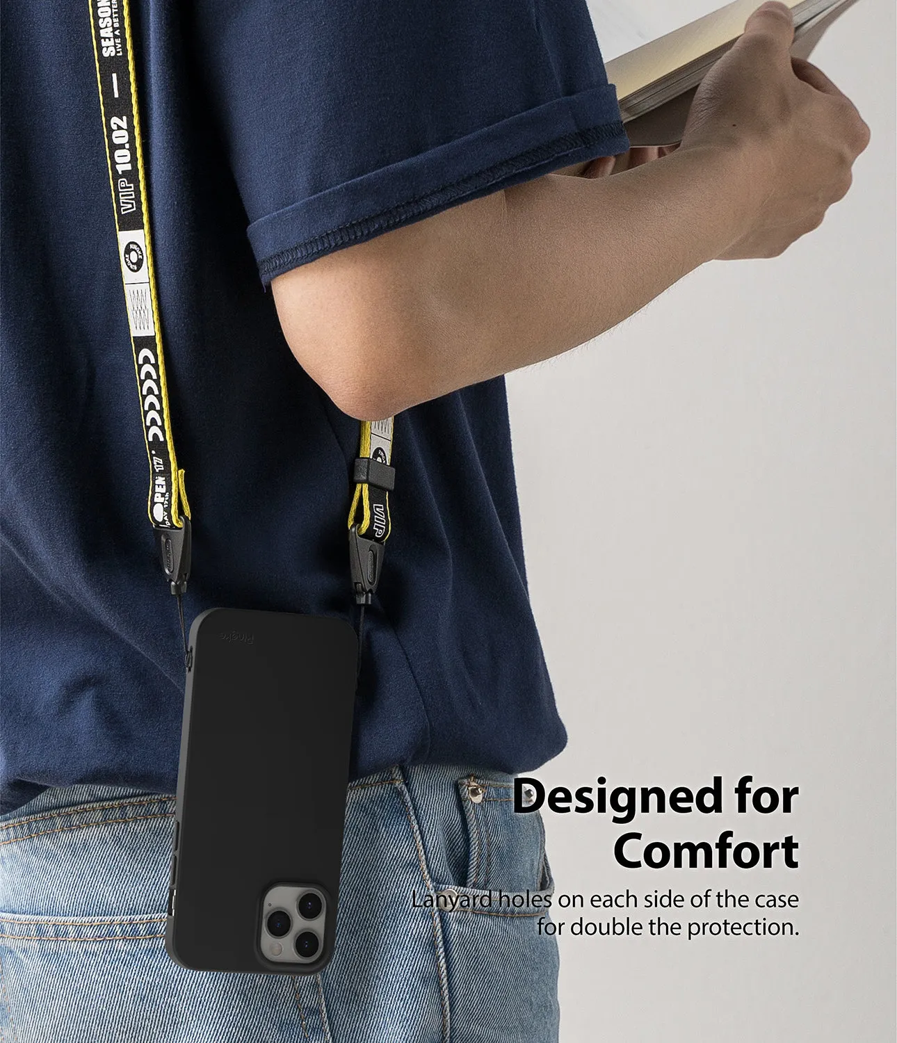 Apple iPhone 12 Pro Max Case Cover| Air-S Series | Black