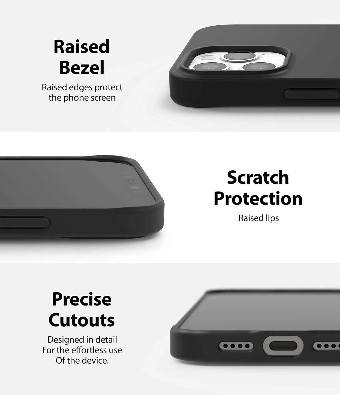 Apple iPhone 12 Pro Max Case Cover| Air-S Series | Black