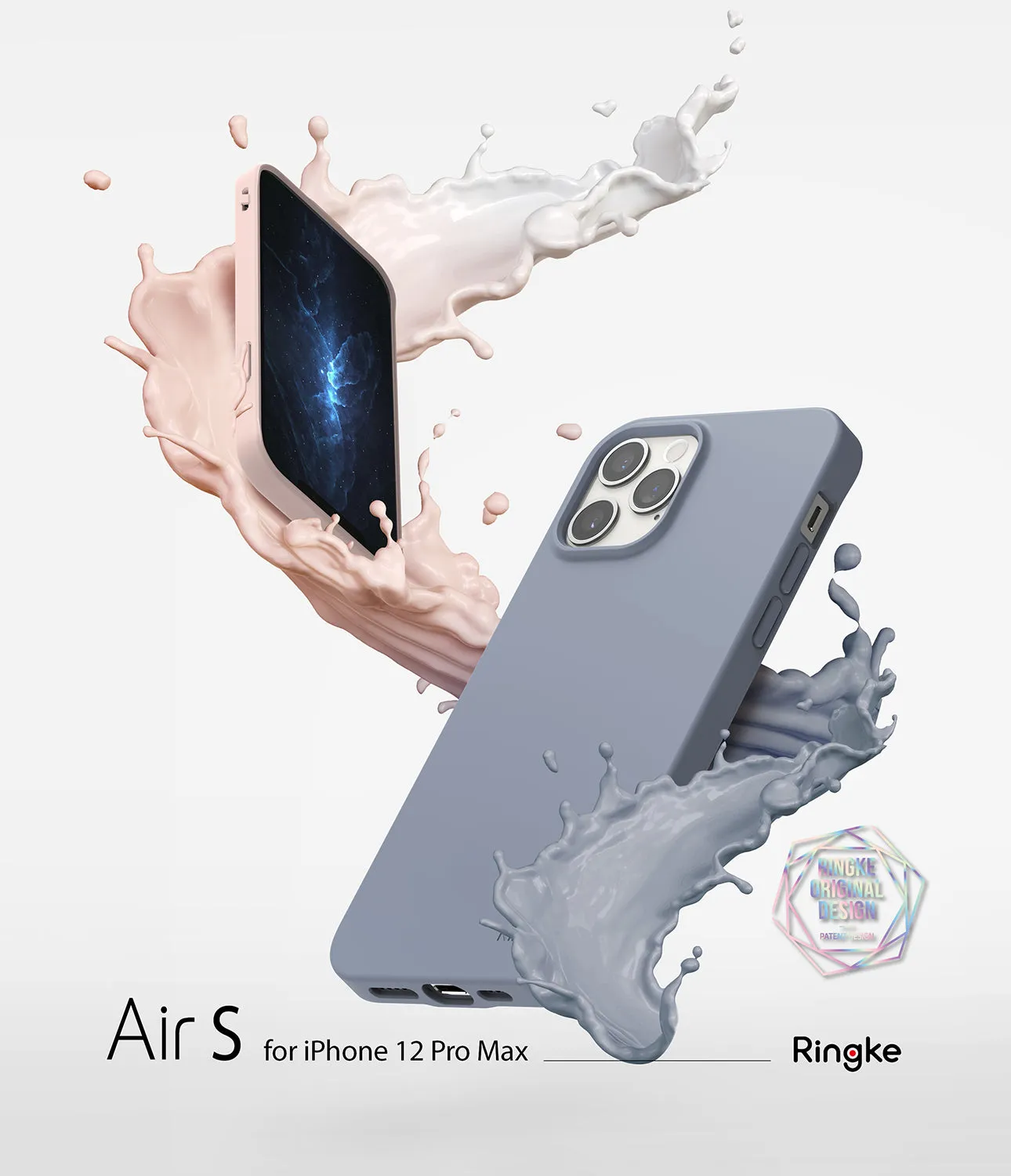 Apple iPhone 12 Pro Max Case Cover| Air-S Series | Black