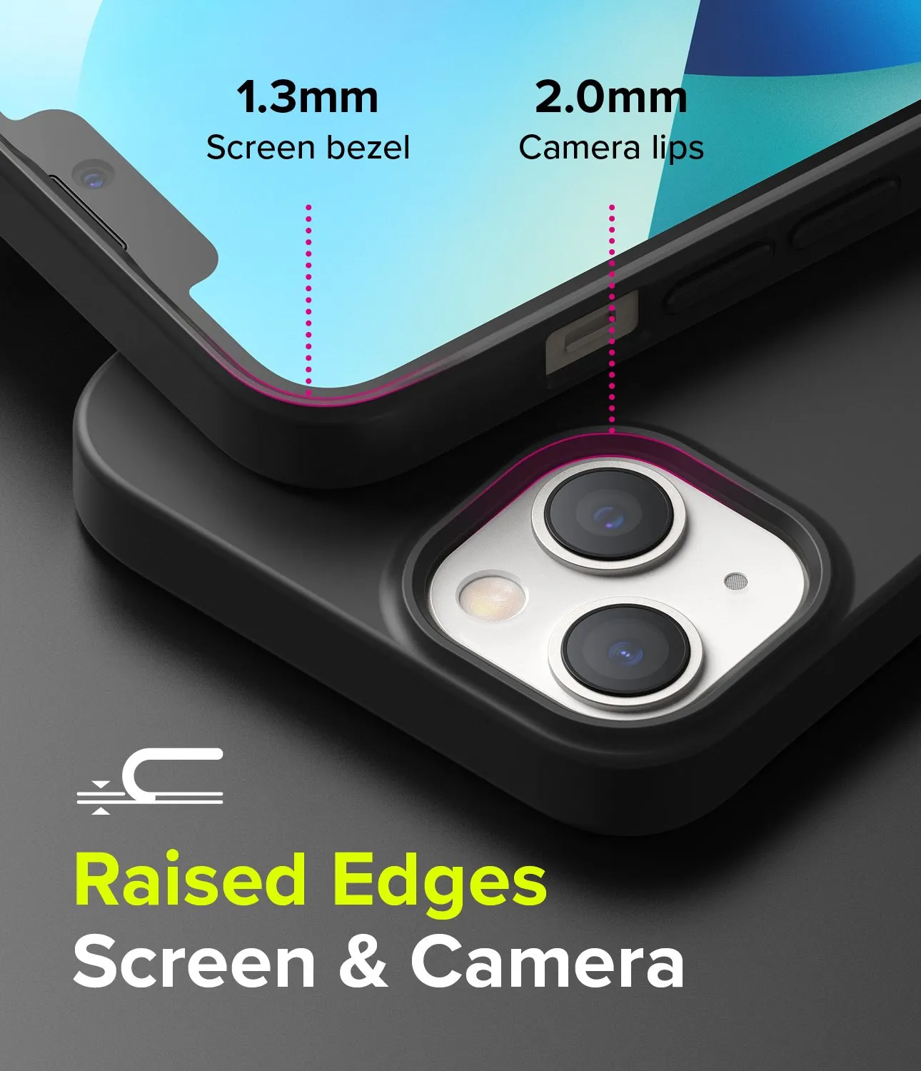 Apple iPhone 13 Case Cover| Air-S Series | Black