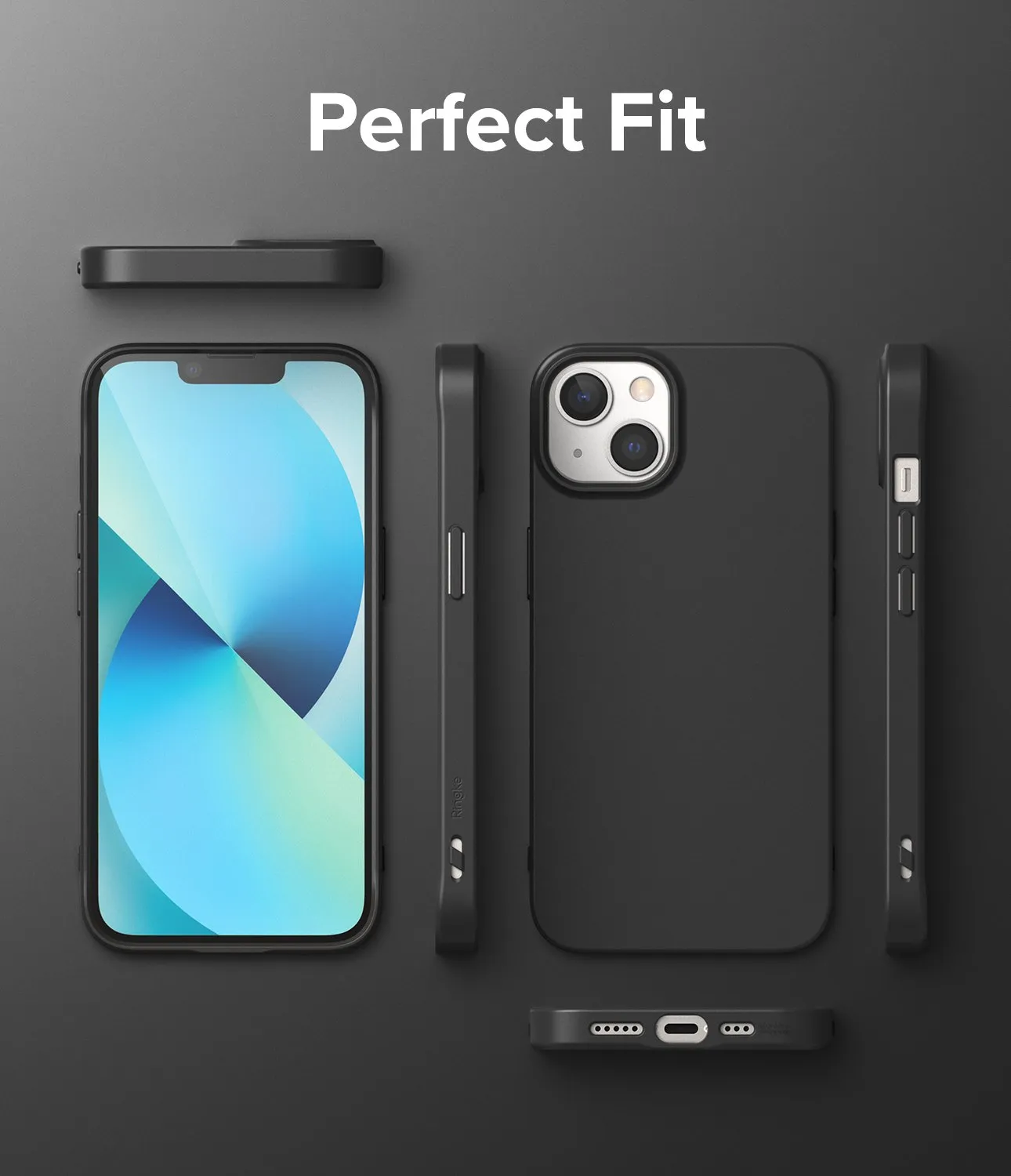 Apple iPhone 13 Case Cover| Air-S Series | Black