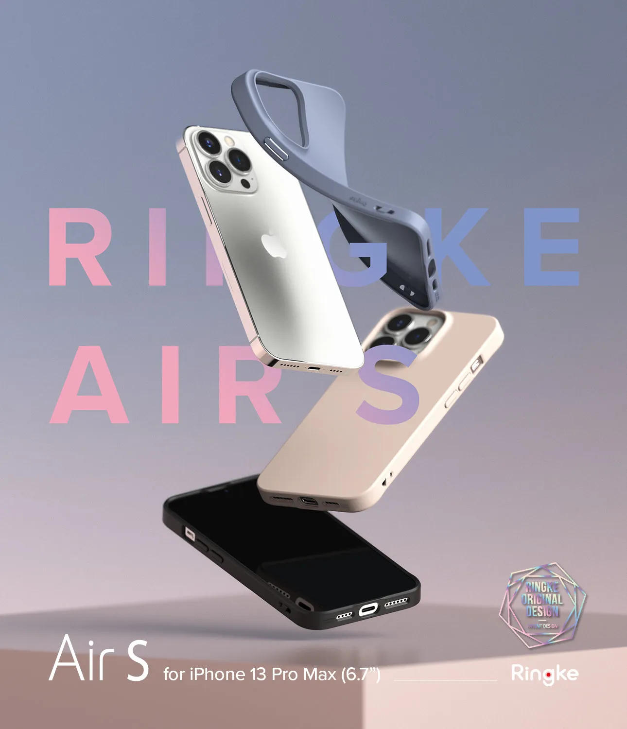 Apple iPhone 13 Pro Max Case Cover| Air-S Series | Black