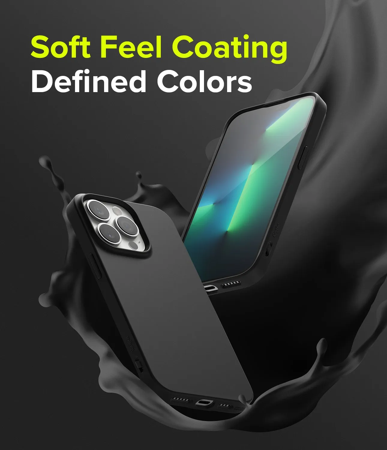 Apple iPhone 13 Pro Max Case Cover| Air-S Series | Black