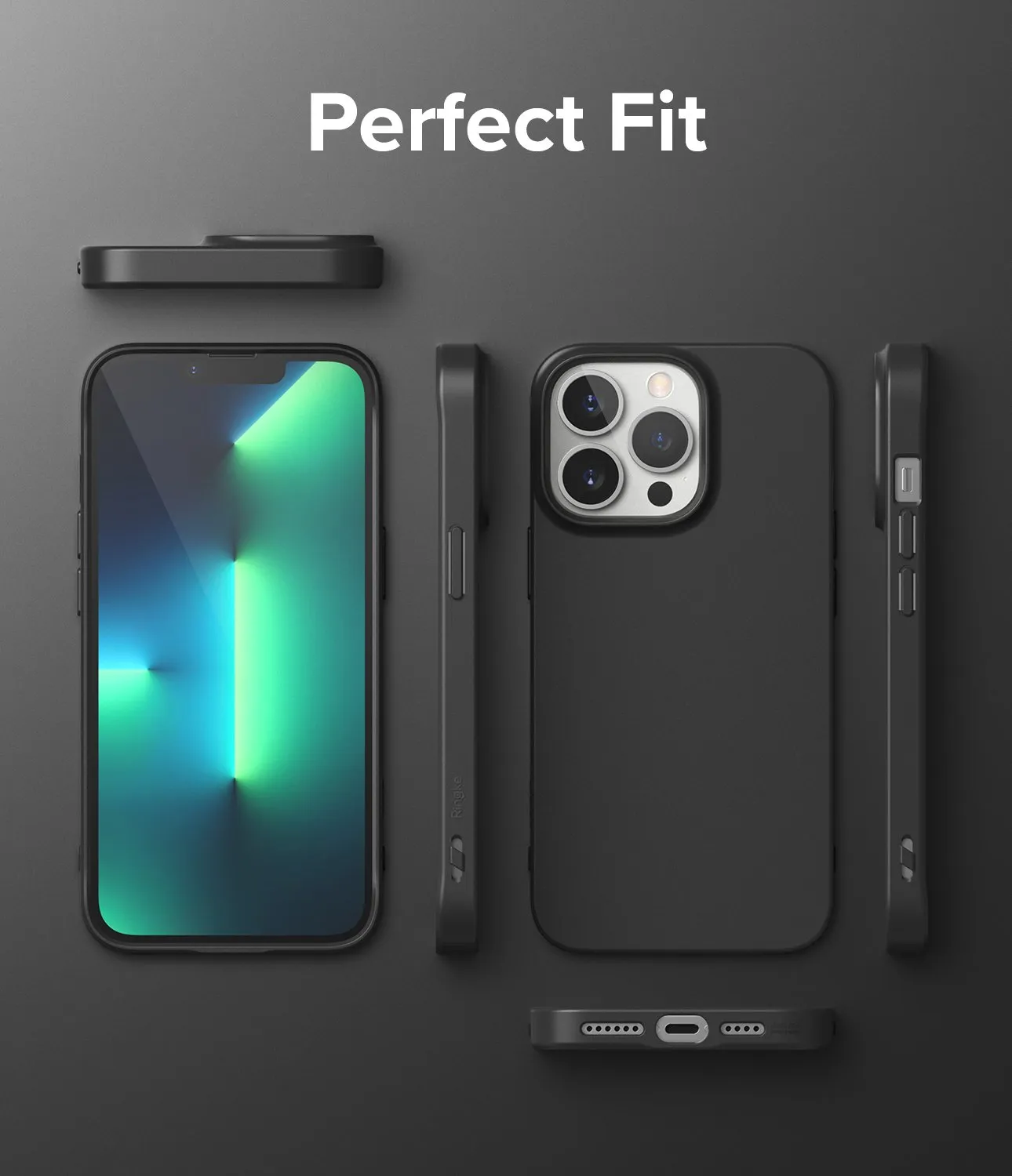 Apple iPhone 13 Pro Max Case Cover| Air-S Series | Black