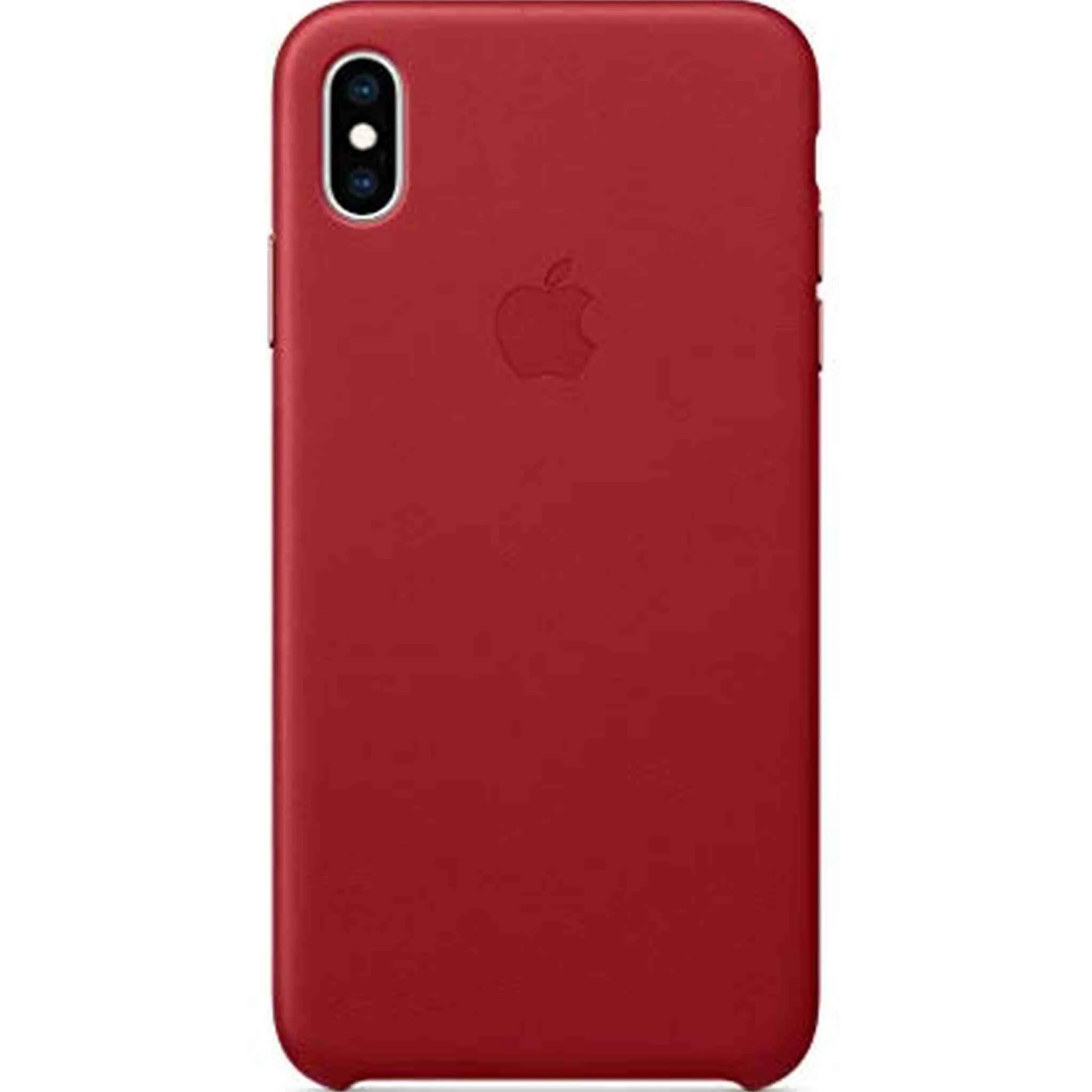 Apple Leather Case (for iPhone Xs Max) - Red