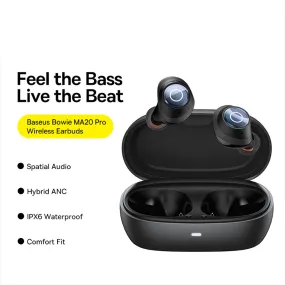 Baseus Bowie MA20 Pro Wireless Earbuds - Starry Black
