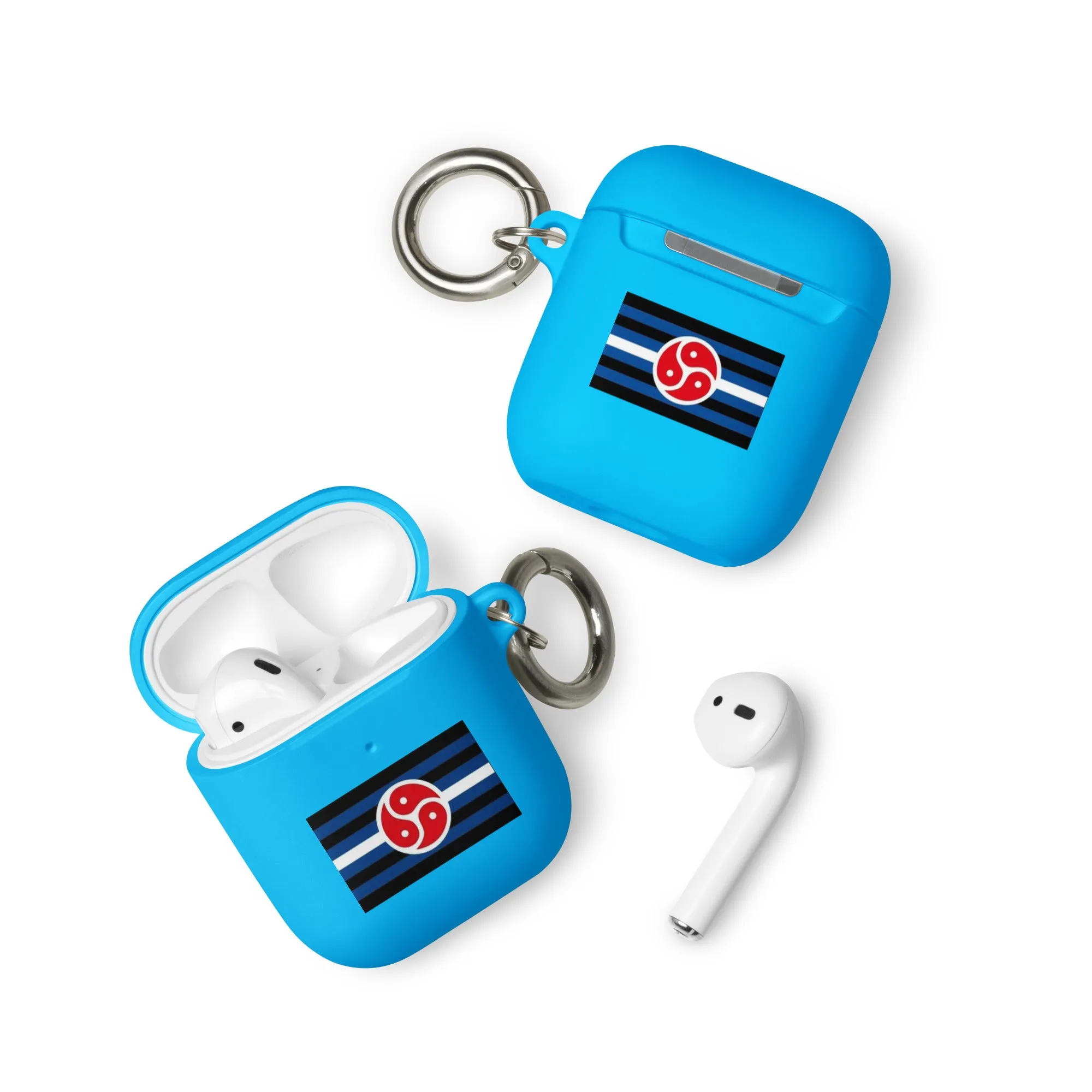 BDSM Pride Flag Rubber Case for AirPods