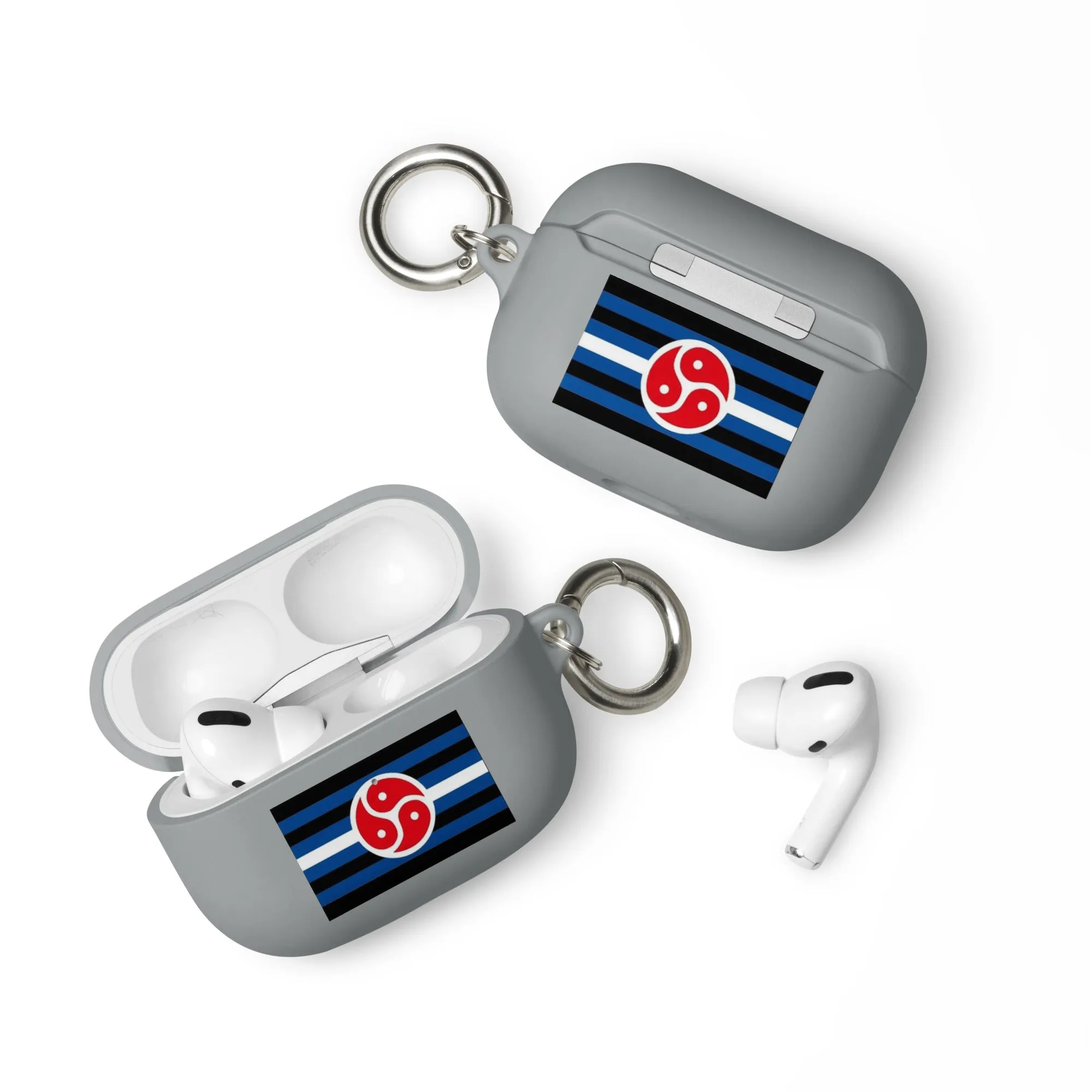 BDSM Pride Flag Rubber Case for AirPods